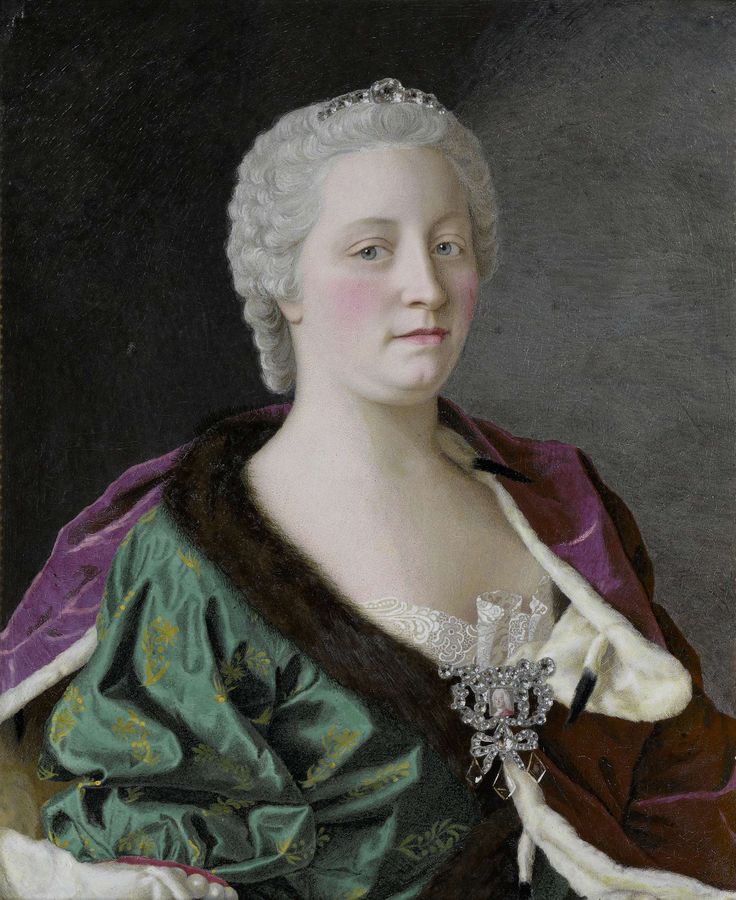 Maria Theresa of Austria 1747 by Jean-Etienne Liotard 	Location TBD